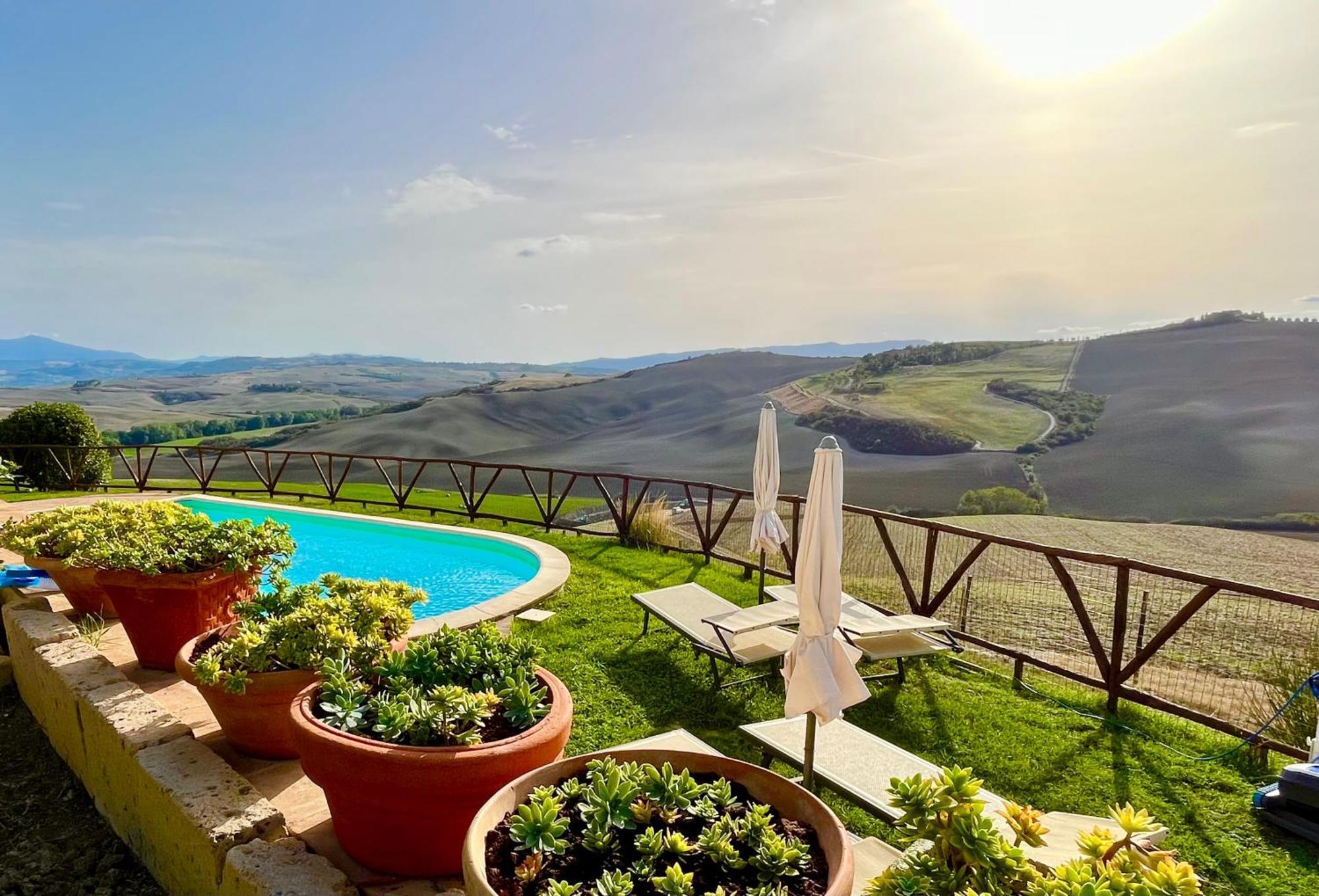 Poggiosalto In Toscana Pienza Eksteriør billede